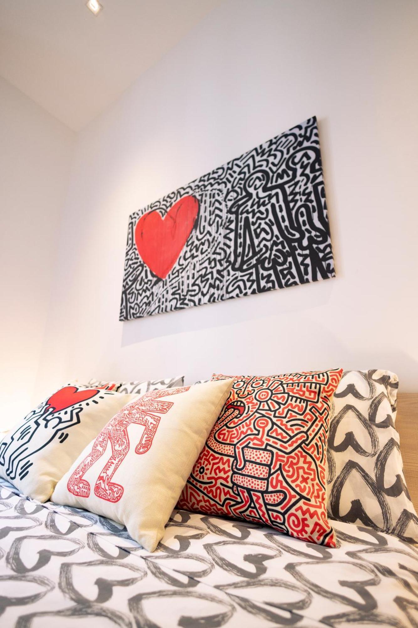 The Keith Haring Room - Private Bedroom Milan Exterior photo